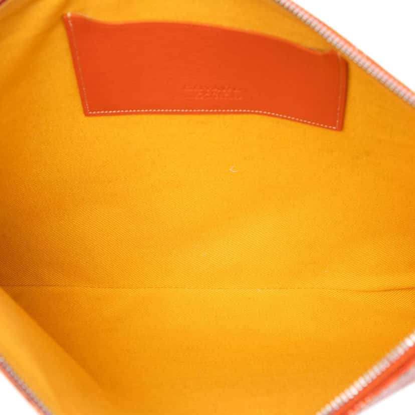 Goyard Goyardine Senat MM Orange Canvas Very good condition - Model View