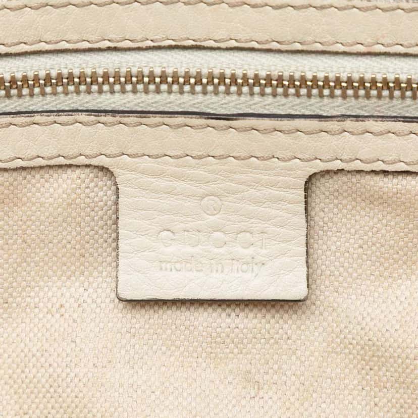 Gucci GG Canvas Bella Flap Satchel Brown Canvas Very good condition - Box View