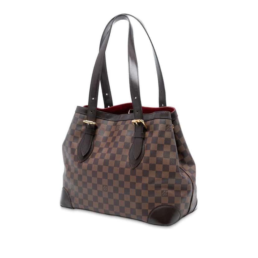 Louis Vuitton Damier Ebene Hampstead MM Brown Very good condition - Back View