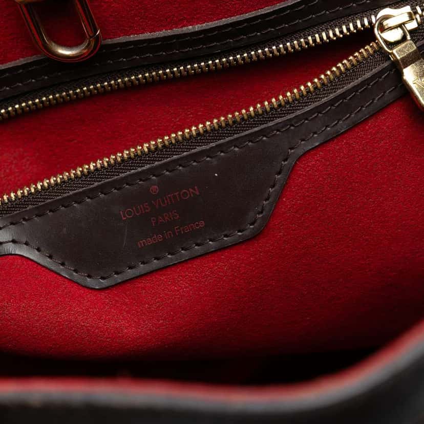 Louis Vuitton Damier Ebene Hampstead MM Brown Very good condition - Box View