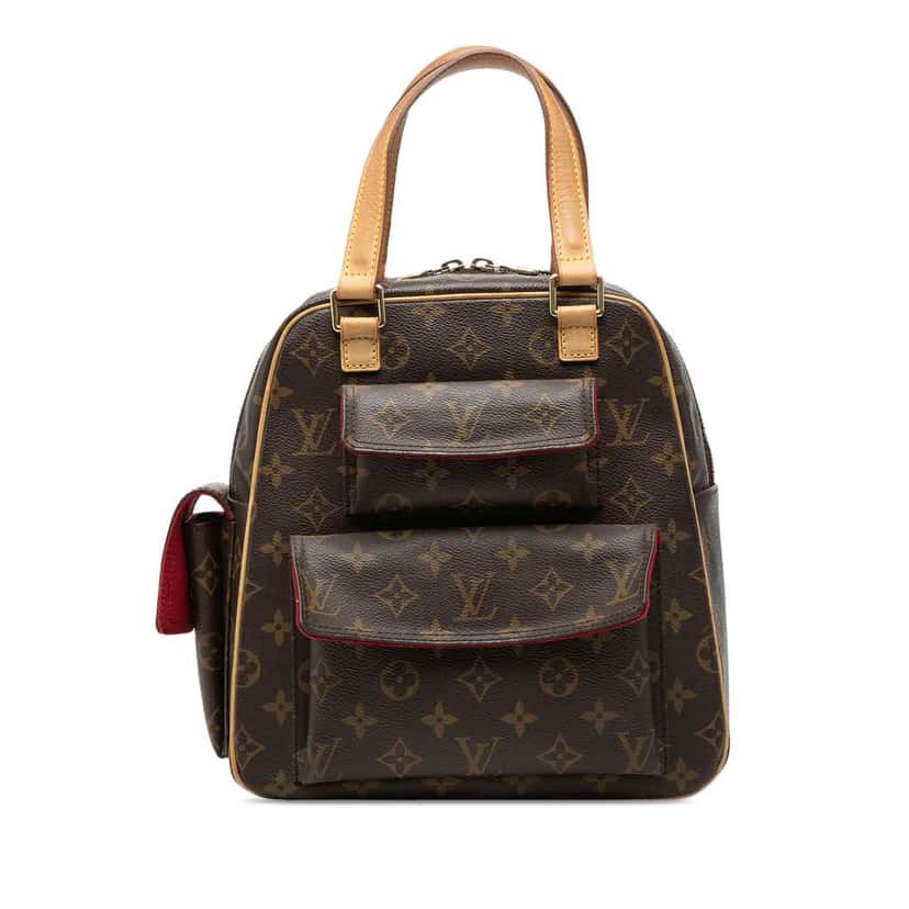 Louis Vuitton Monogram Excentri Cite Brown Good condition - Front View