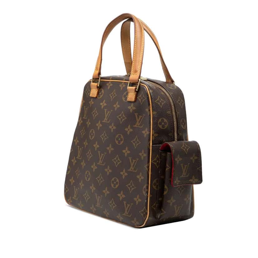 Louis Vuitton Monogram Excentri Cite Brown Good condition - Back View