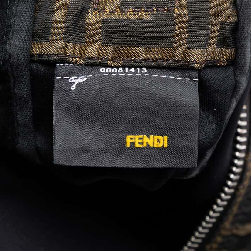 Fendi Zucca Canvas Crossbody Brown Canvas Very good condition - Box View