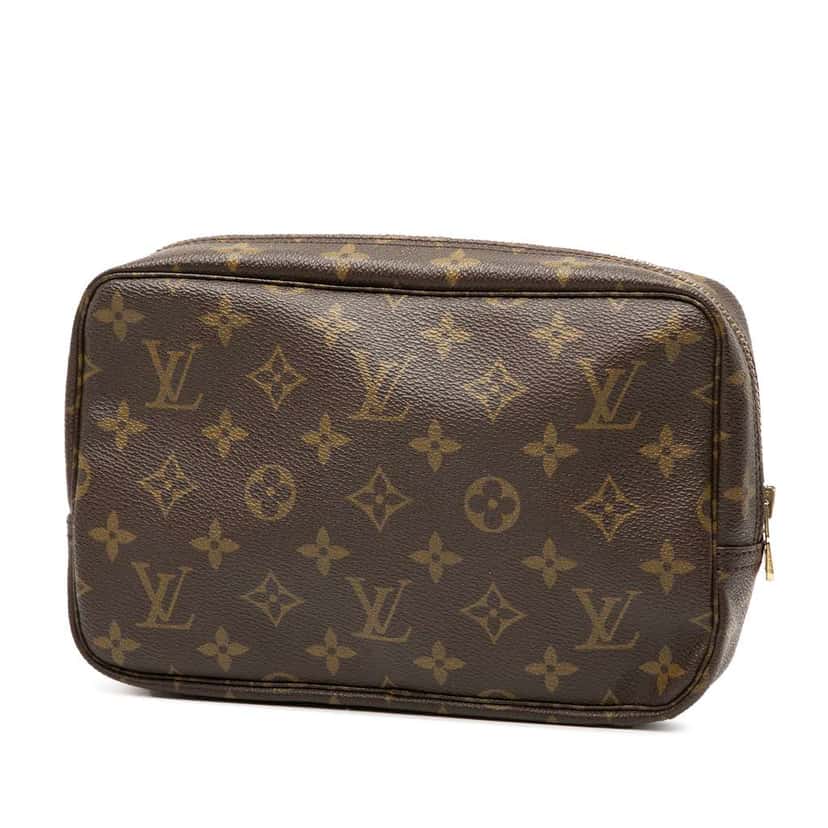 Louis Vuitton Monogram Trousse Toilette 23 Brown Very good condition - Back View