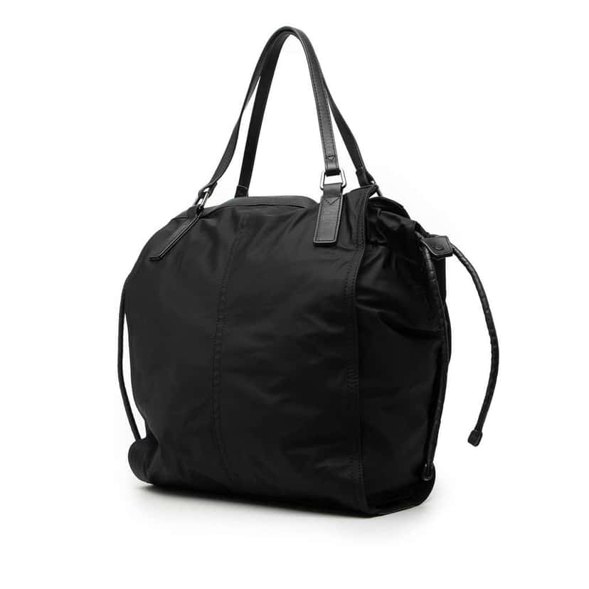 Burberry Nylon Packable Buckleigh Tote Black Very good condition - Back View