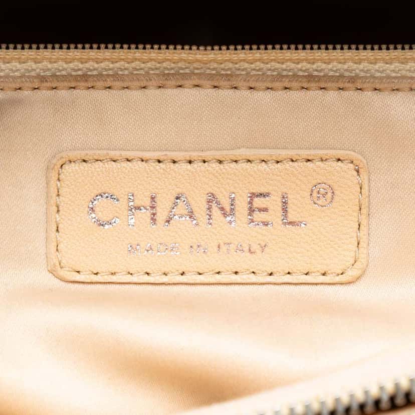 Chanel Caviar Grand Shopping Tote Brown Leather Good condition - Box View