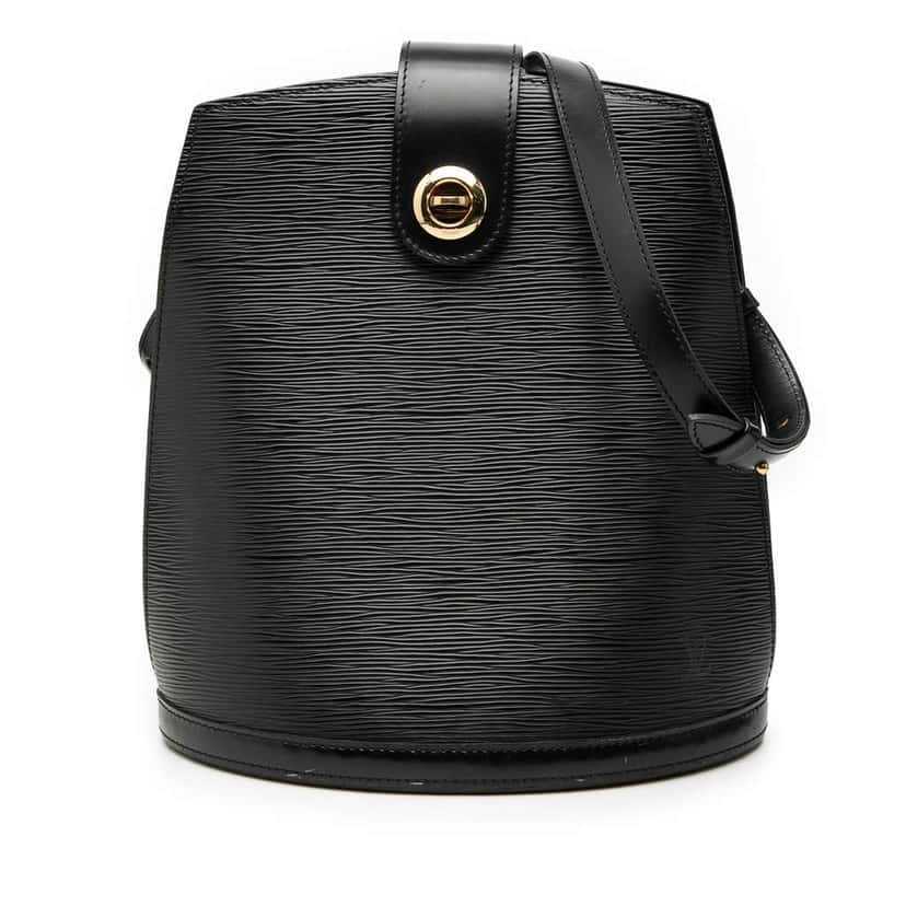 Louis Vuitton Epi Cluny Black Leather Very good condition - Front View
