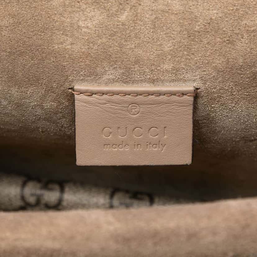 Gucci Small GG Supreme Dionysus Crossbody Brown Canvas Very good condition - Box View