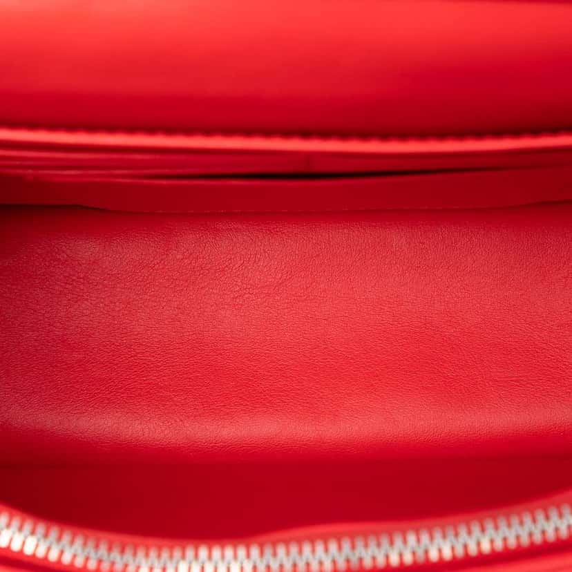 Dior Patent Cannage Miss Dior Promenade Crossbody Red Leather Very good condition - Model View