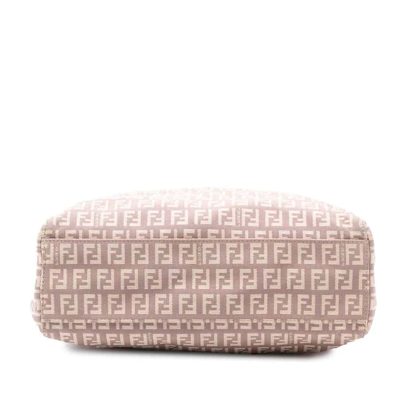Fendi Zucchino Canvas Tote Pink Canvas Very good condition - Inside View