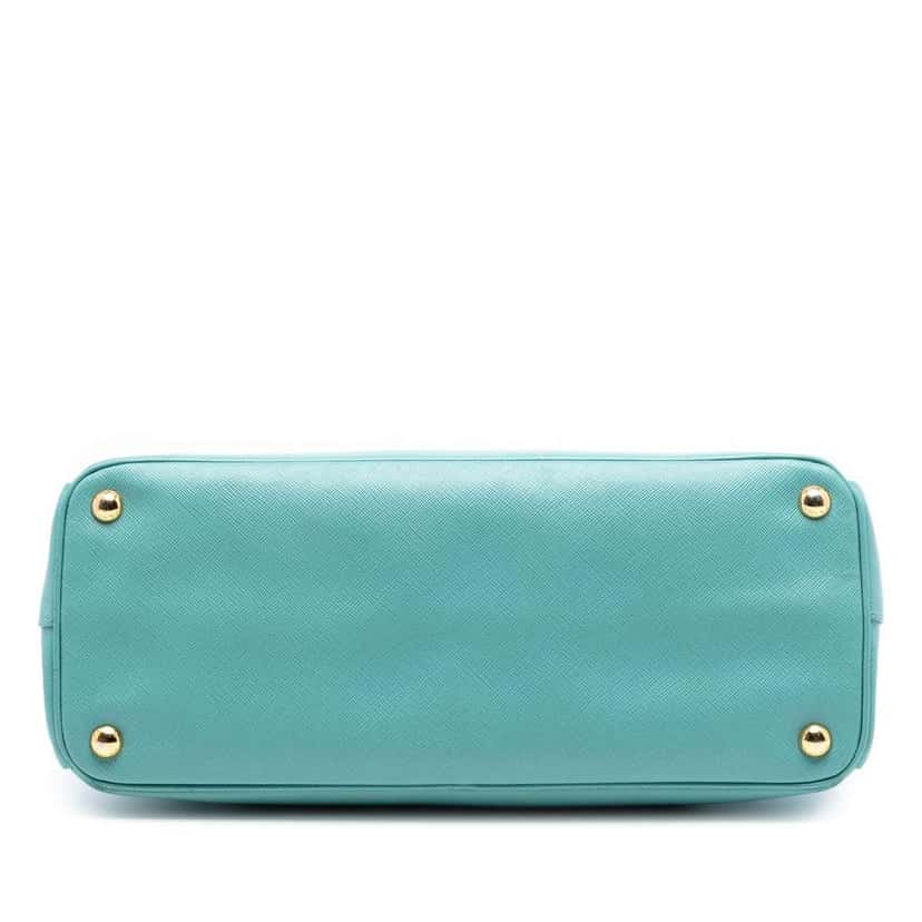 Prada Saffiano Lux Parabole Tote Blue Leather Very good condition - Inside View