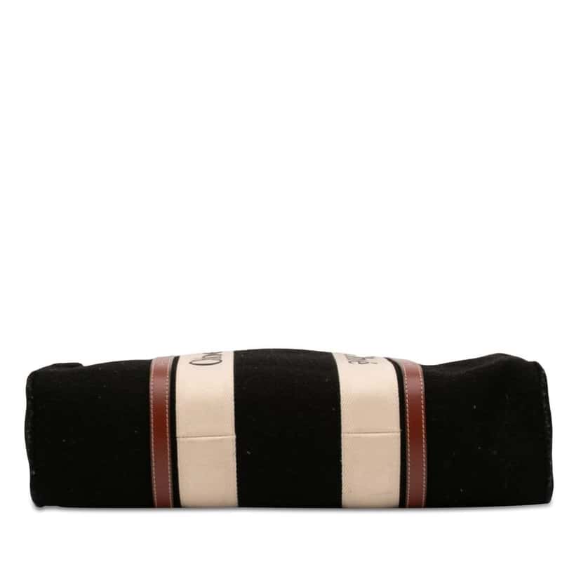 Chloé Large Wool Woody Tote Black Wool Good condition - Inside View