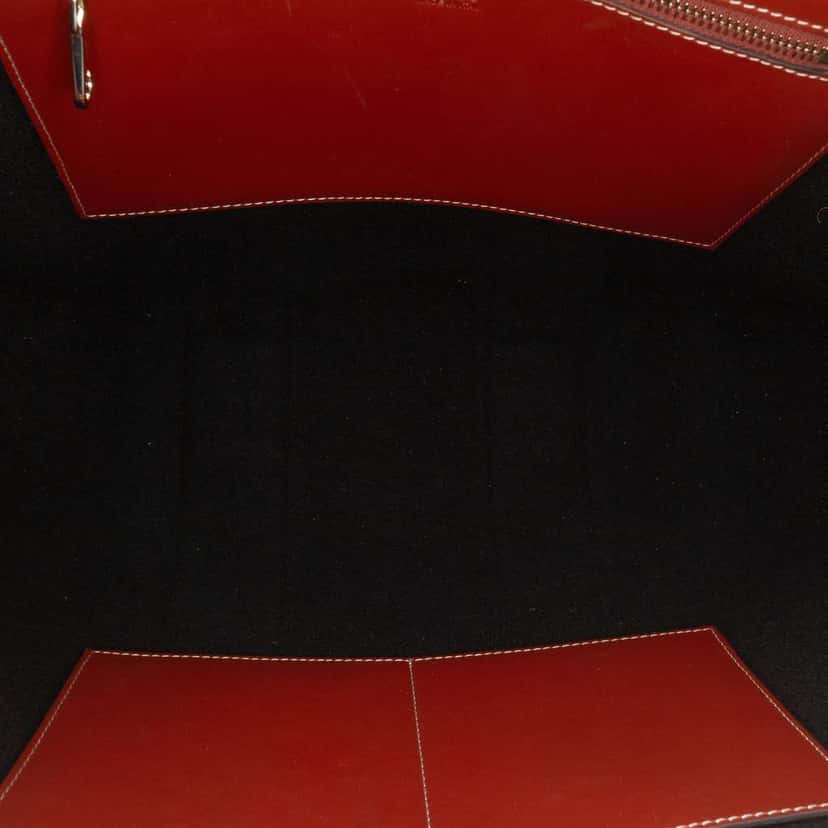 Chloé Large Wool Woody Tote Black Wool Good condition - Model View