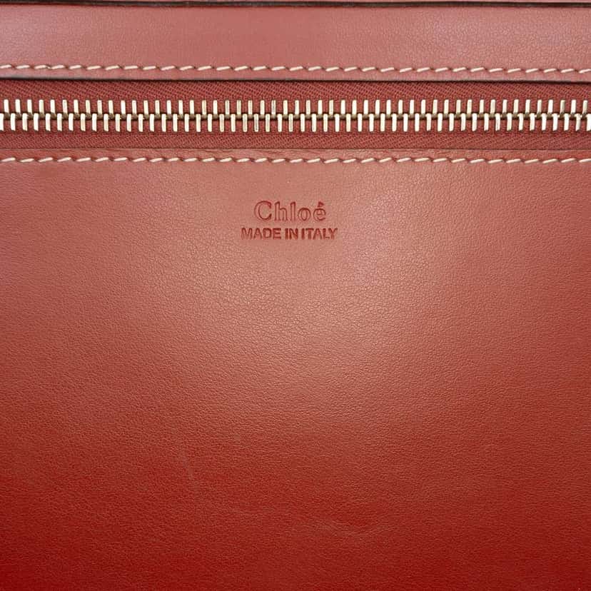 Chloé Large Wool Woody Tote Black Wool Good condition - Box View