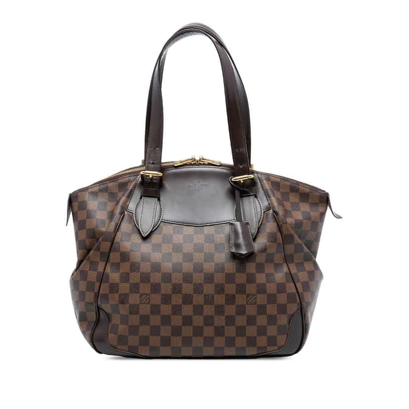 Louis Vuitton Damier Ebene Verona GM Brown Very good condition - Front View
