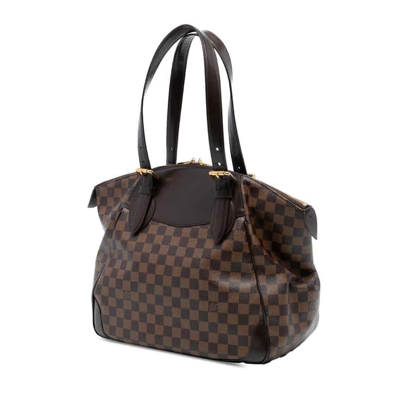 Louis Vuitton Damier Ebene Verona GM Brown Very good condition - Back View