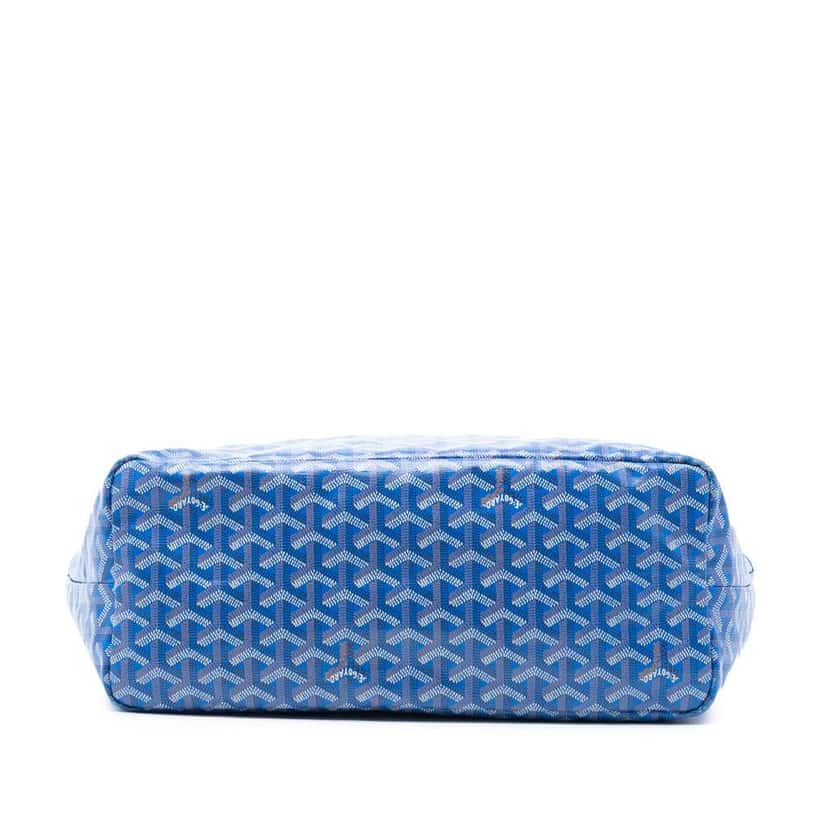 Goyard Goyardine Saint Louis PM Blue Canvas Very good condition - Inside View