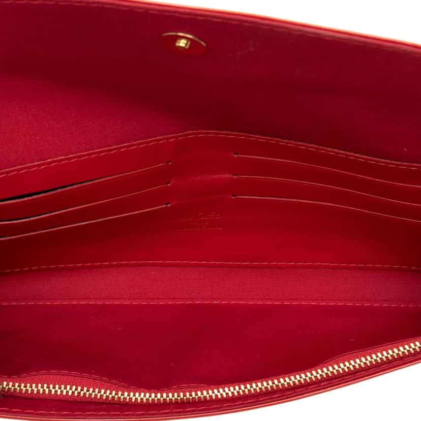 Louis Vuitton Monogram Vernis Sunset Boulevard Red Leather Very good condition - Model View