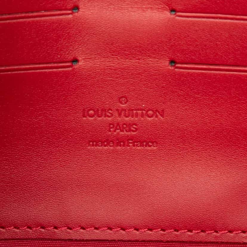 Louis Vuitton Monogram Vernis Sunset Boulevard Red Leather Very good condition - Box View