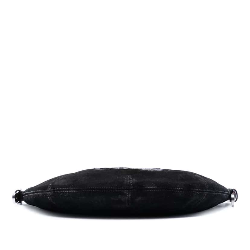 Loewe Suede Studded Anagram Hobo Black Leather Very good condition - Inside View