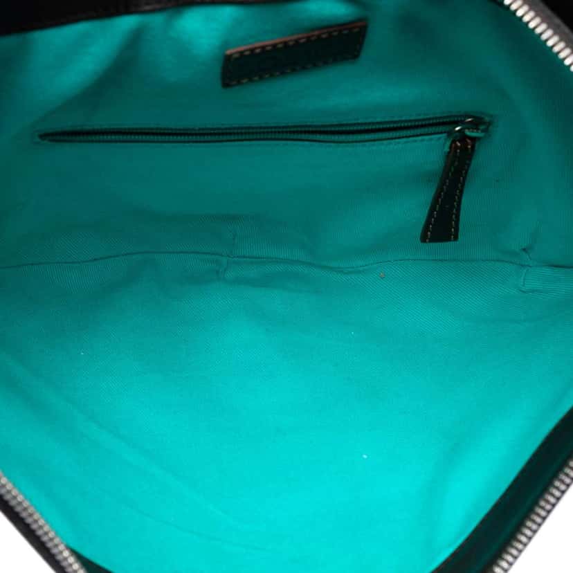 Loewe Suede Studded Anagram Hobo Black Leather Very good condition - Model View