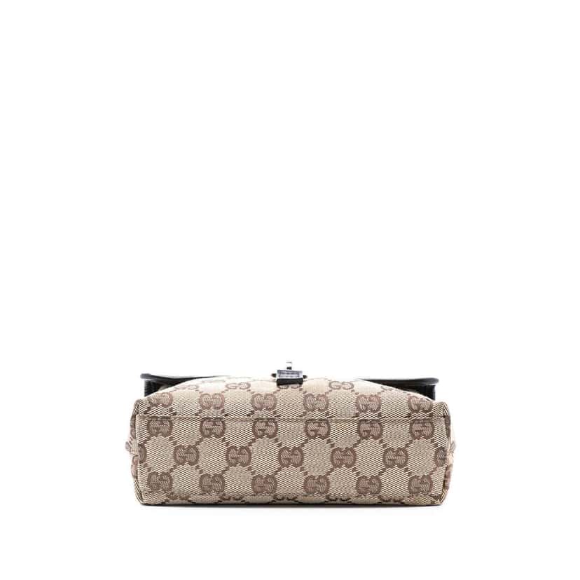 Gucci GG Canvas Jackie Belt Bag Brown Canvas Very good condition - Inside View