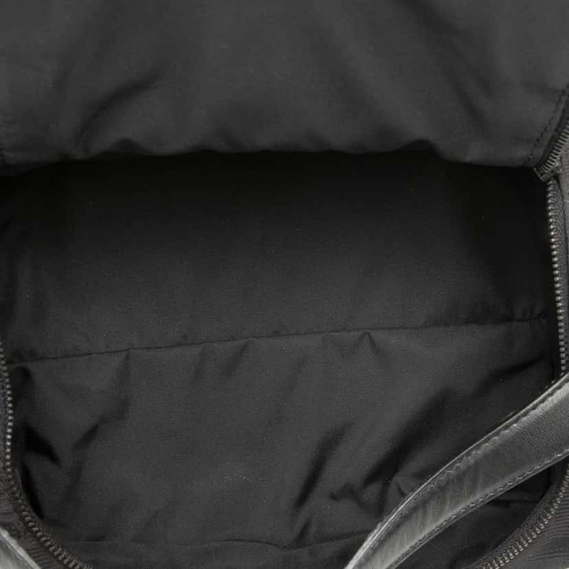 Chanel New Travel Line Nylon Vanity Bag Black Very good condition - Model View