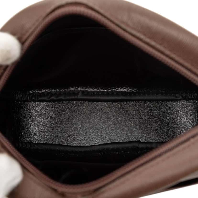 Burberry Haymarket Check Canvas Crossbody Brown Canvas Very good condition - Model View