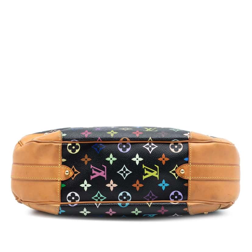 Louis Vuitton Monogram Multicolore Greta Black Very good condition - Inside View