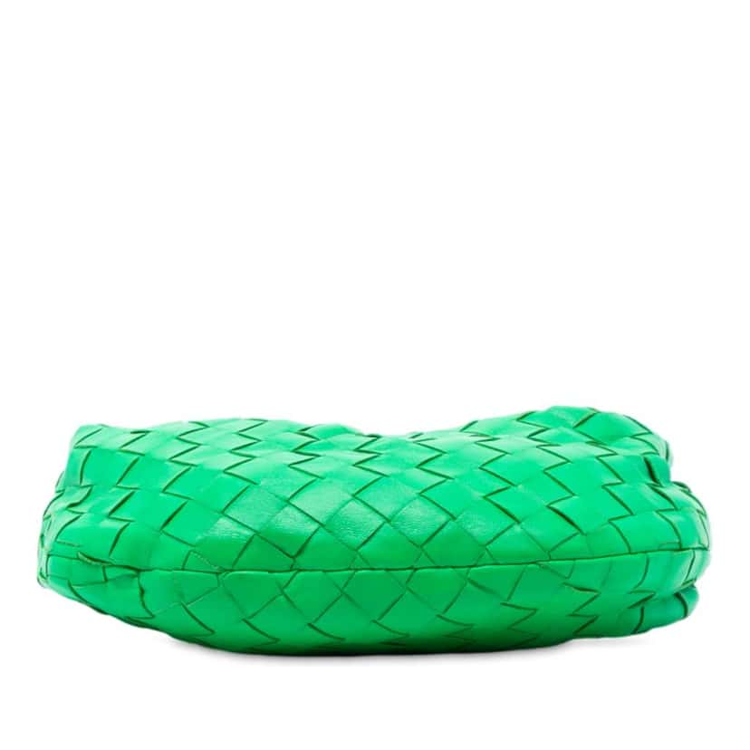 Bottega Veneta Mini Nappa Intrecciato Jodie Green Leather Very good condition - Inside View