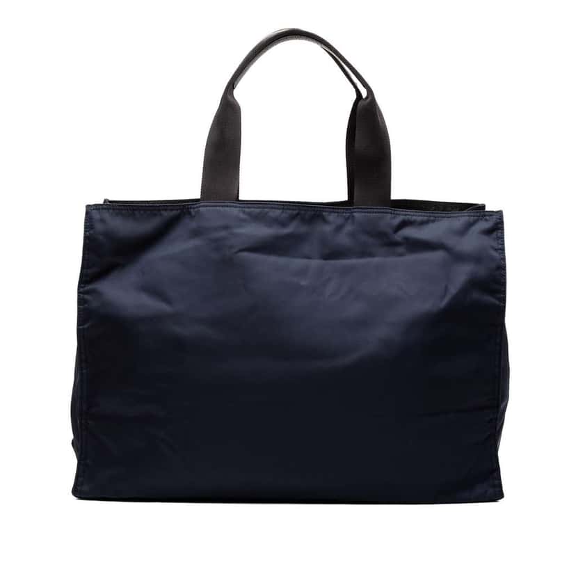 Prada Tessuto Tote Blue Very good condition - Front View