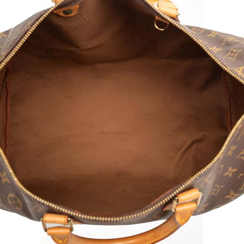 Louis Vuitton Monogram Speedy 40 Brown Good condition - Model View