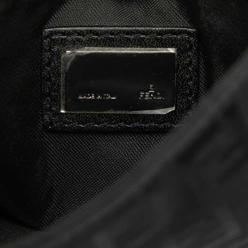 Fendi Zucchino Canvas Crossbody Black Canvas Very good condition - Box View