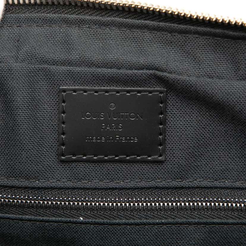 Louis Vuitton Damier Graphite Porte Documents Voyage PM Black Very good condition - Box View