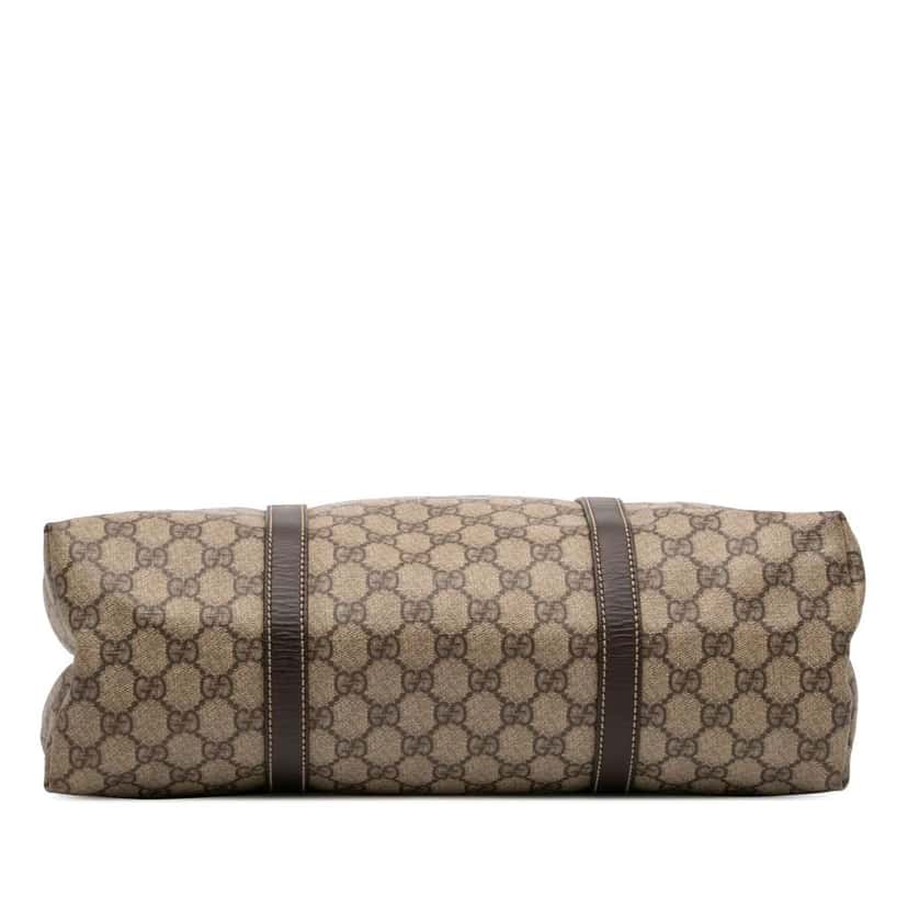 Gucci GG Supreme Joy Vertical Tote Brown Canvas Very good condition - Inside View