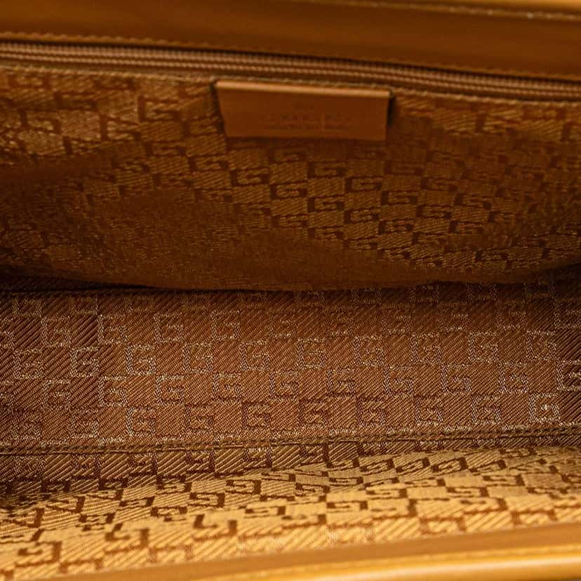 Gucci Suede Jackie Handbag Pink Leather Very good condition - Model View