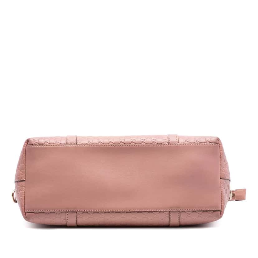 Gucci Small Microguccissima Joy Satchel Pink Leather Very good condition - Inside View