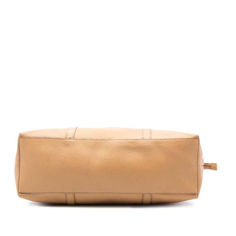 Gucci Leather GG Charm Satchel Brown Leather Very good condition - Inside View