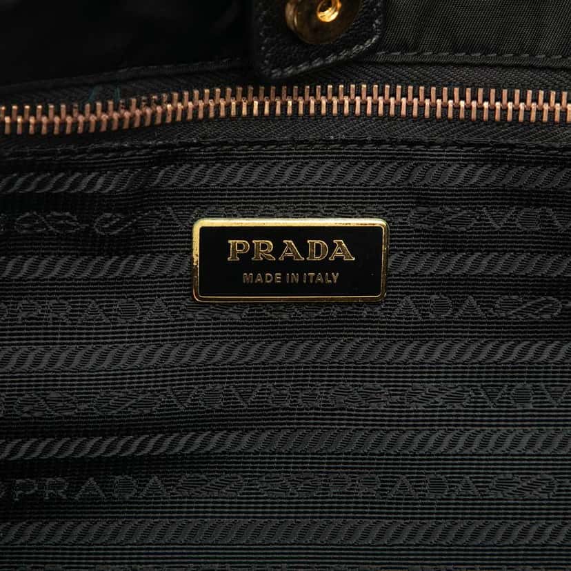 Prada Tessuto Tote Black Very good condition - Box View