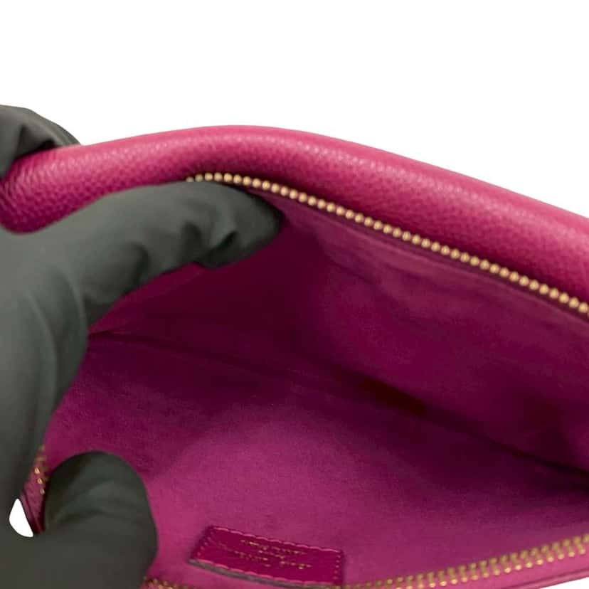 Louis Vuitton Monogram Empreinte Twice Purple Leather Very good condition - Inside View