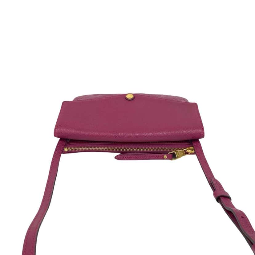 Louis Vuitton Monogram Empreinte Twice Purple Leather Very good condition - Box View
