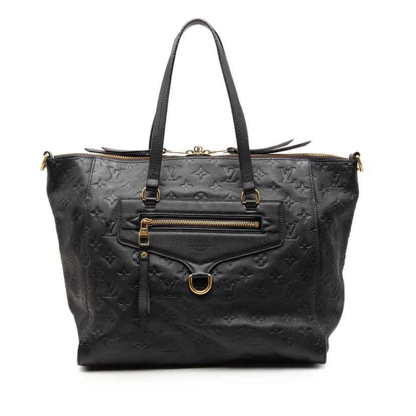 Louis Vuitton Monogram Empreinte Lumineuse PM Blue Leather Good condition - Front View