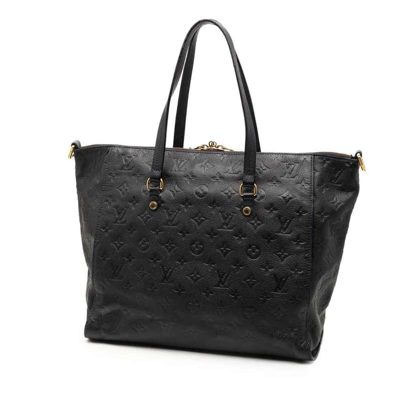 Louis Vuitton Monogram Empreinte Lumineuse PM Blue Leather Good condition - Back View