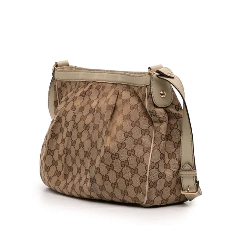 Gucci GG Canvas Sukey Crossbody Brown Canvas Very good condition - Back View