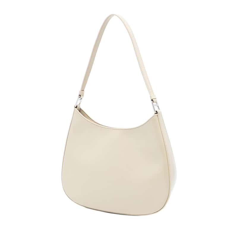 Prada Spazzolato Cleo Shoulder Bag Brown Leather Very good condition - Back View