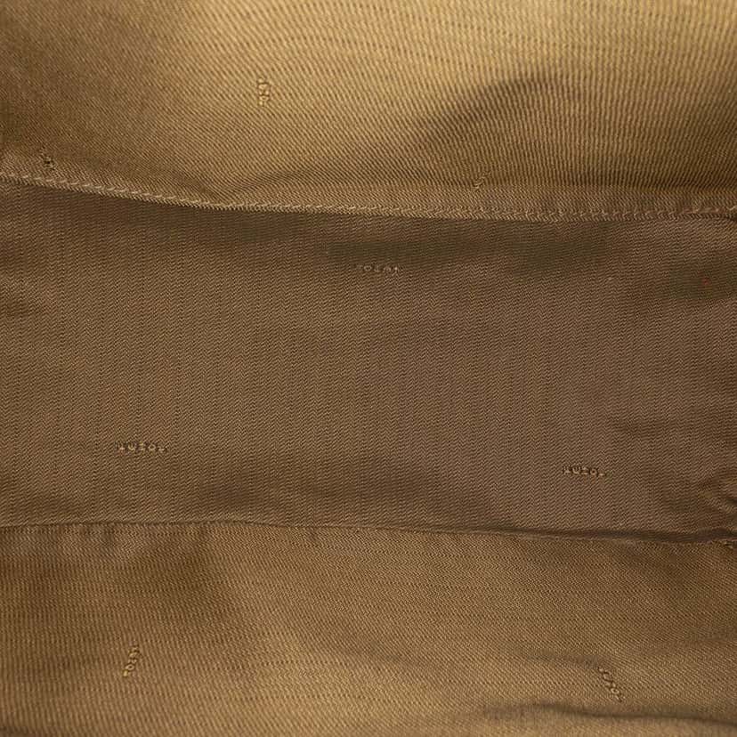 Fendi Small Zucca Canvas Twins Tote Brown Canvas Good condition - Model View