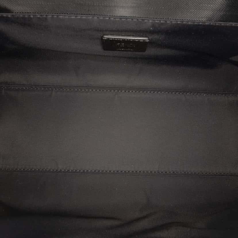 Fendi Zucca Coated Canvas FF Travel Essential Case Grey Canvas Very good condition - Model View