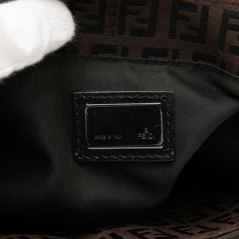 Fendi Zucchino Canvas Tote Brown Canvas Very good condition - Box View