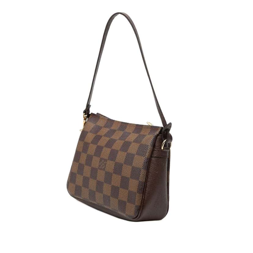 Louis Vuitton Damier Ebene Trousse Pochette Brown Very good condition - Back View