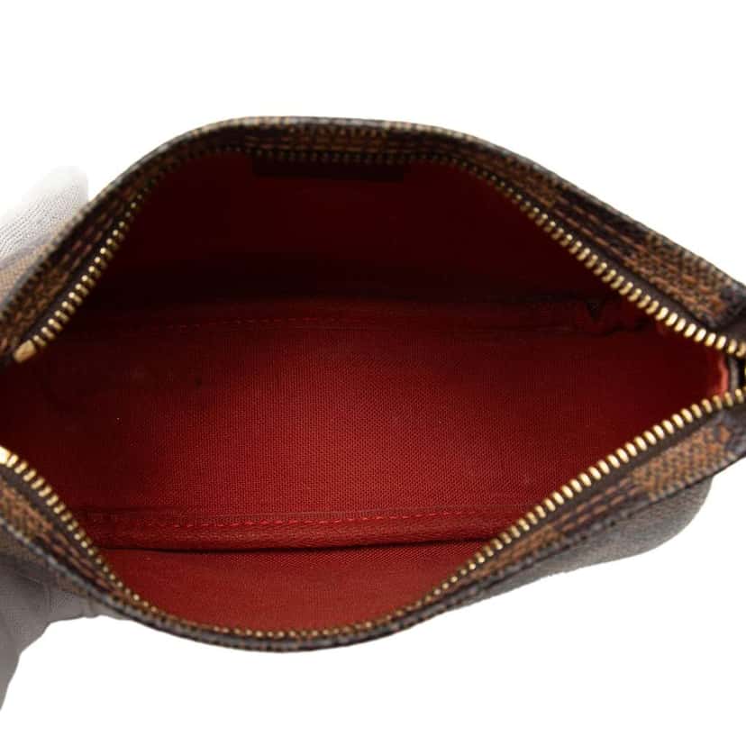 Louis Vuitton Damier Ebene Trousse Pochette Brown Very good condition - Model View